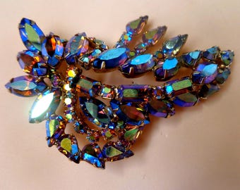 明るいオーロラの渦巻きブローチ - Etsy 日本