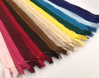 Heavy Duty 22” Invisible Zippers - Ships from the USA!