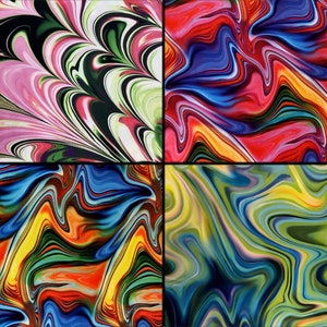 Swimwear Spandex - New Swirls
