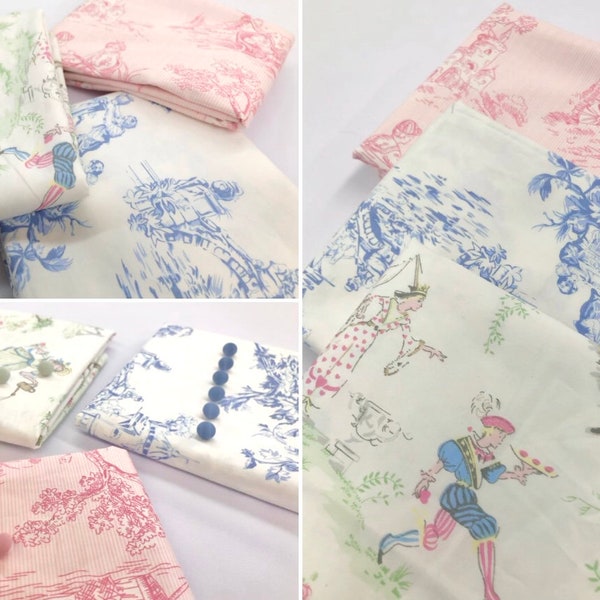 Cotton Toile de Jouy