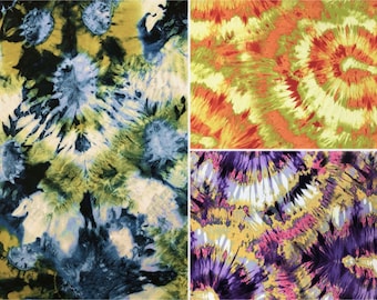 Zwemkleding spandex - nieuwe tie-dye