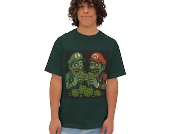 Zombie Bros Unisex Oversized Boxy T-Shirt