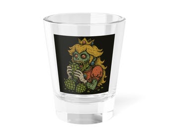 Zombie Princess Shot Glass