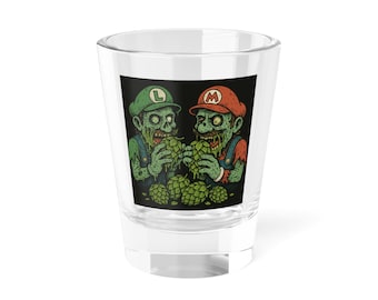 Zombie Bros Shot Glass