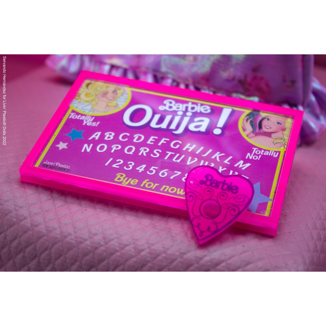 Livin' Plastic: MINI OUIJA Board for Barbie 2022 - Etsy