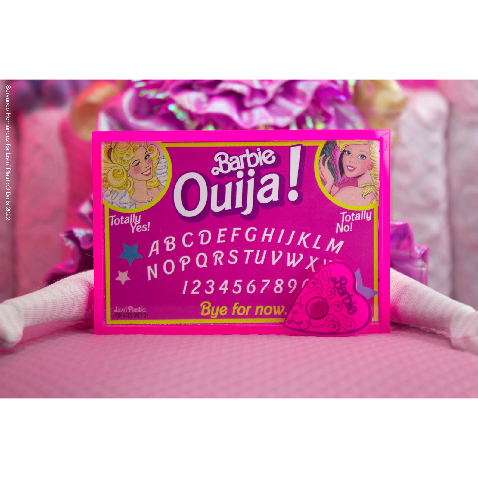 Livin' Plastic: MINI OUIJA Board for Barbie 2022 - Etsy Norway