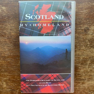 Scotland My Homeland Cassette Tape VHS image 1