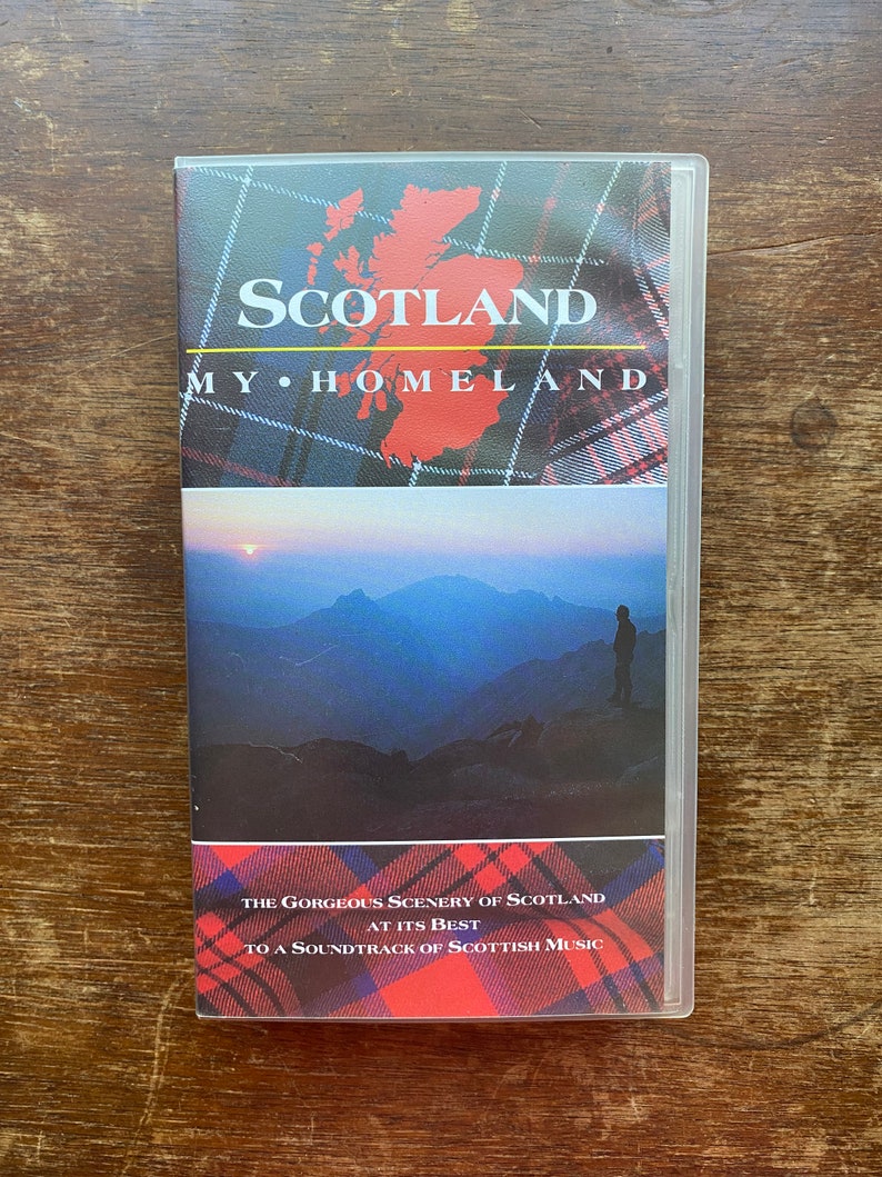 Scotland My Homeland Cassette Tape VHS image 1