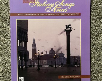 26 Italian Songs and Arias - John Glenn Paton