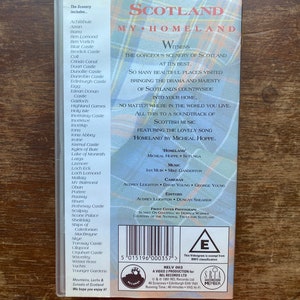 Scotland My Homeland Cassette Tape VHS image 2