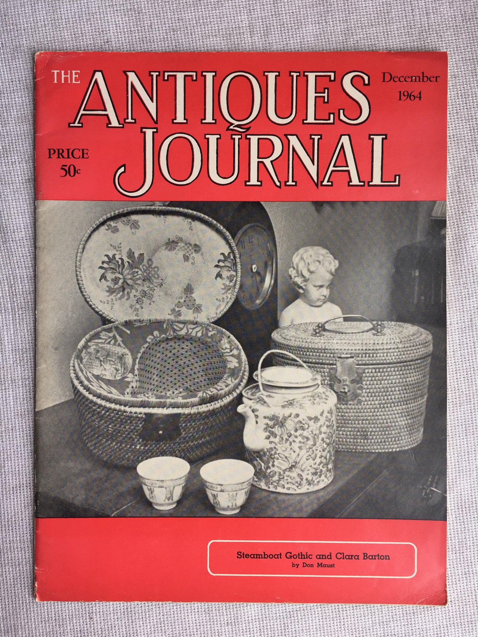 The Antiques Journal Magazine December 1964 Edition Etsy