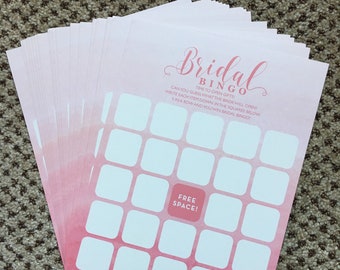 Bridal Bingo Game!