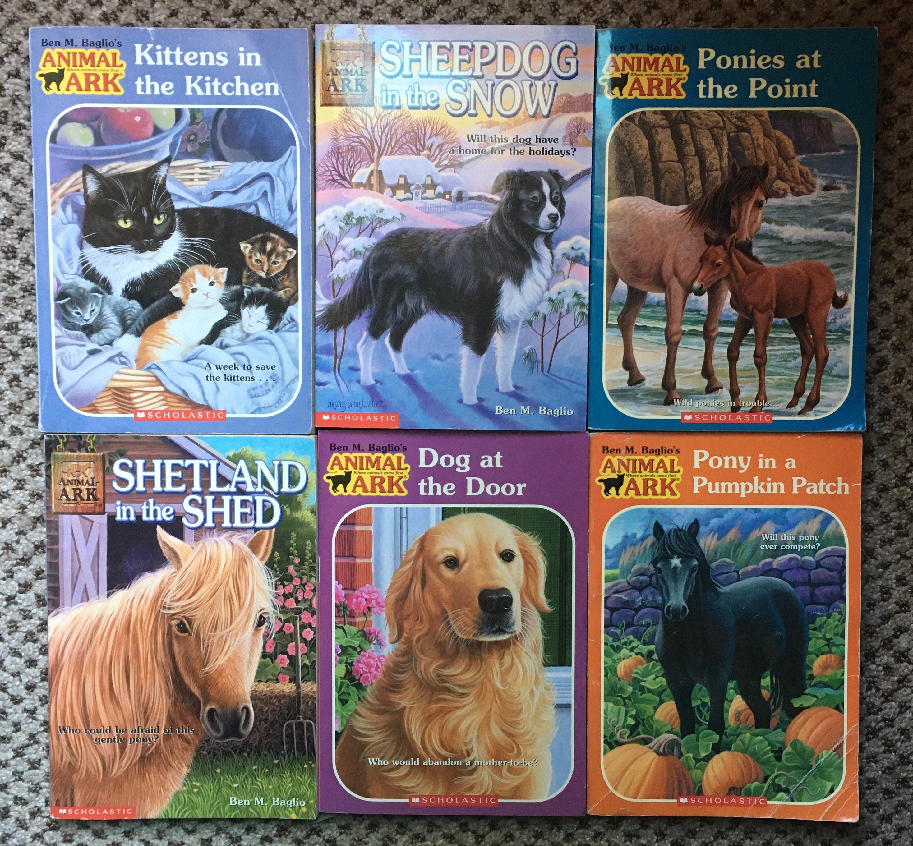Animal Ark Books 7 Ben M. Baglio - Etsy Animal Ark Books 7 Ben M. Baglio - Etsy