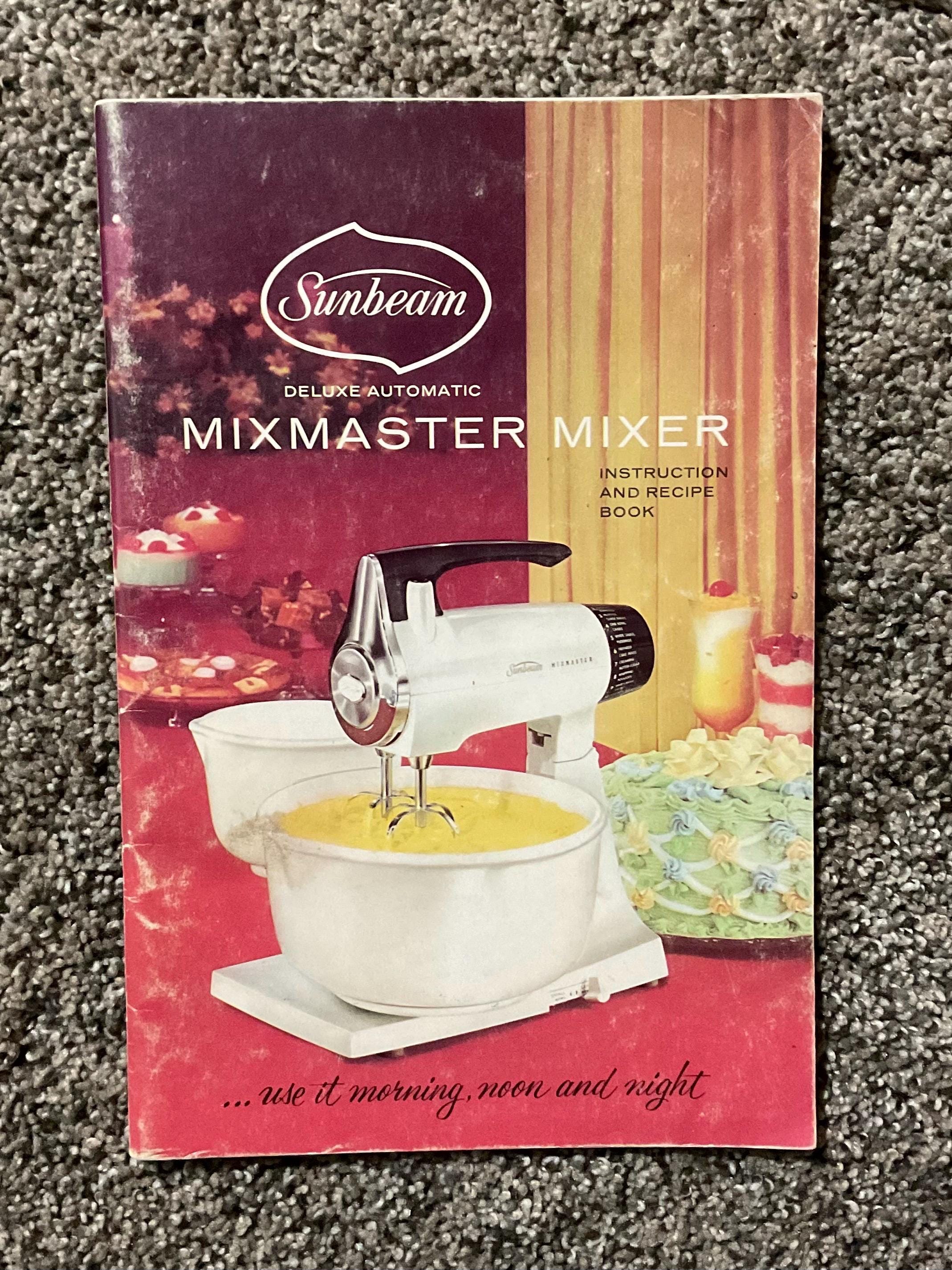 Sunbeam Deluxe Mixmaster Mixer - Etsy