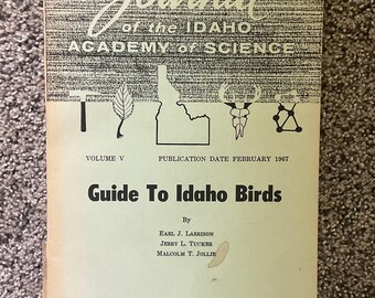 Guide to Idaho Birds - Journal of the Idaho Academy of Science