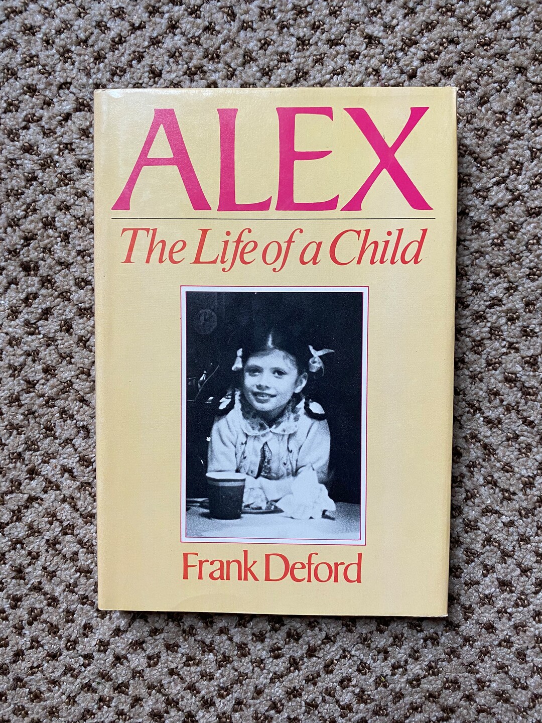 Alex the Life of a Child - Frank Deford - Etsy