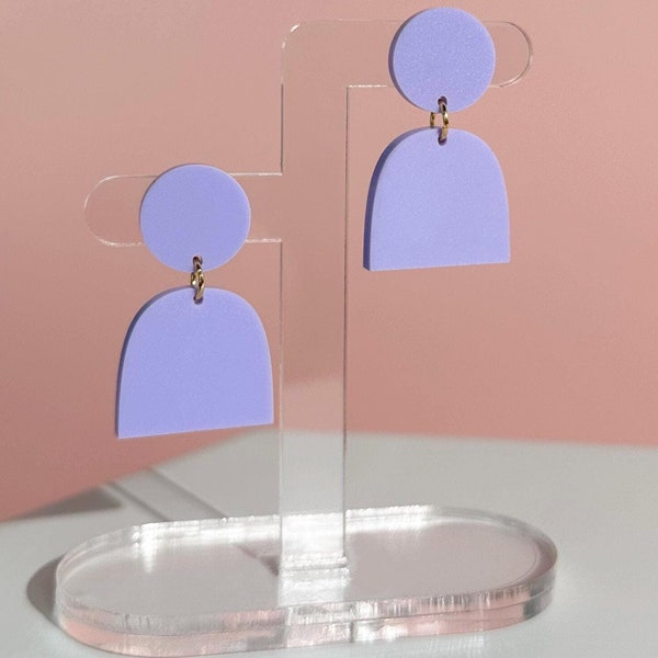 Lad | Pastel Pastel Purple Earrings
