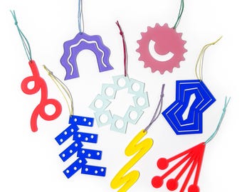 Modernaments | Acrylic Modern Holiday Ornaments