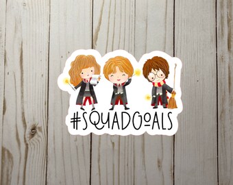 Squad Goals Die Cut Sticker