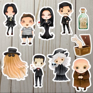 Halloween Family Die Cut Sticker Pack