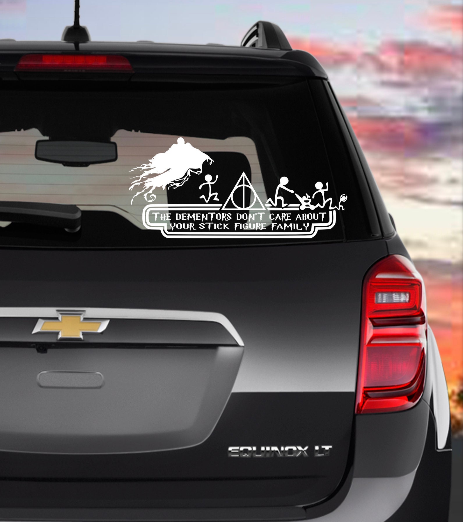 p1902 - Kit Harry Potter Logo Pegatina Sticker Vinilo Coche Adhesivo Moto  Carro