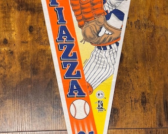 Vintage 1999 MLB New York Mets Mike Piazza #31 pennant