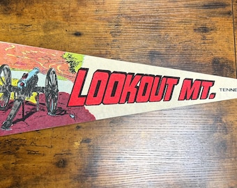 Vintage Lookout Mountain, Tennessee pennant