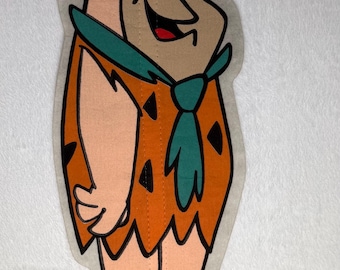 Vintage 1986 Hanna-Barbera King's Dominion Fred Flintstone pennant