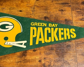 Vintage NFL Green Bay Packers pennant