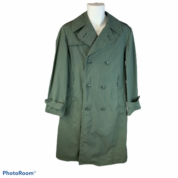 Vintage military issue trench/raincoat size 36R