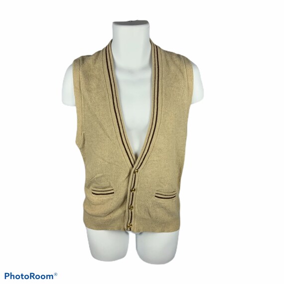 Vintage Penney’s Towncraft wool vest size Medium