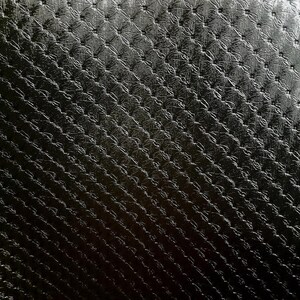Faux Leather Bolster Pillow Cover: Lumbar & Body Pillow Black tufted-face