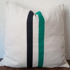 VARIETY SIZE & COLORS Striped Linen Color block pillow cover, Accent pillows, Striped Pillow Cover, Decorative Pillow, Modern Home Decor
