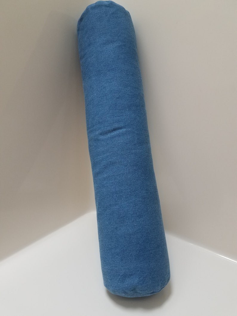 Denim Bolster Pillow Cover VARIETY SIZE & COLOR Yoga Bolster Etsy