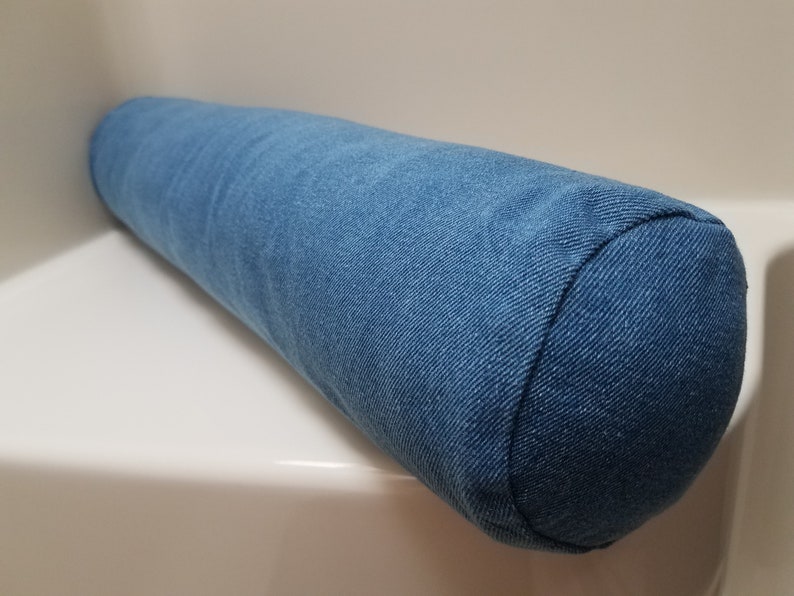 Denim Bolster Pillow Cover VARIETY SIZE & COLOR Bolster Pillow Etsy