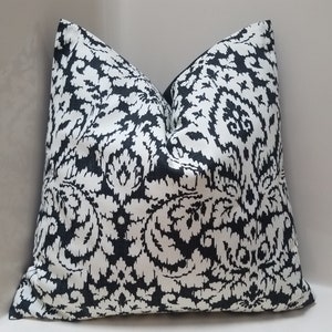 Black and White Pillow Cover. Farmhouse pillows. Toss pillow cover. Farmhouse pillow. Accent Throw pillow. Cotton Pillowcases. Cushion Cover