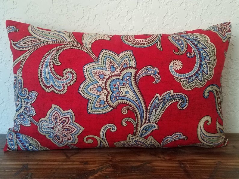 Farmhouse Pillows. Cotton Pillow Cover. Floral Pillow Covers. Etsy