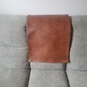 Faux Leather Furniture Protector: Sofa, Recliner, Ottoman Cover