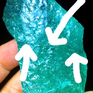 Ultra Rare Inanna’s Wisdom Andara Monatomic Andara Crystal with Iridium Black Andara inclusions!!! - Shaman ENERGY - 2.8" image 6