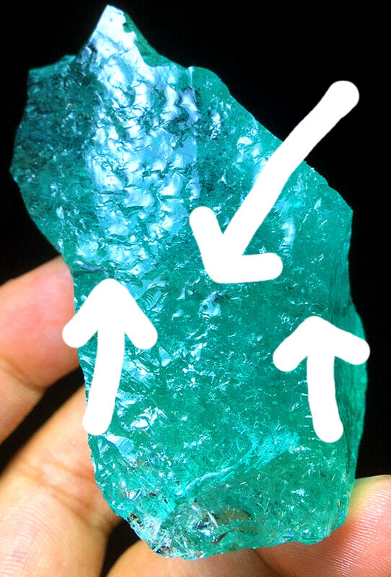 Ultra Rare Inanna’s Wisdom Andara Monatomic Andara Crystal with Iridium Black Andara inclusions!!! - Shaman ENERGY - 2.8" image 6