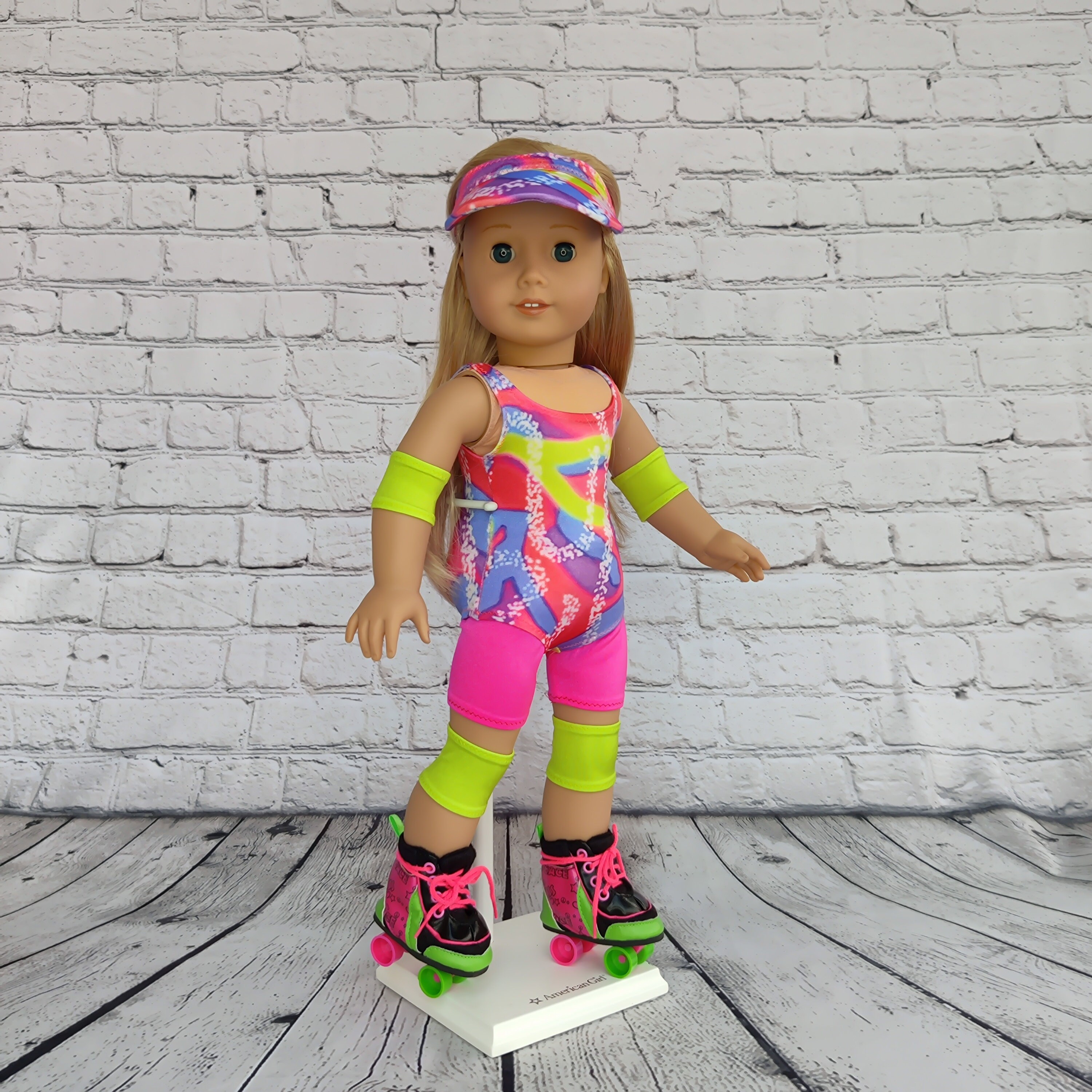 Malibu Rollerblade Outfit for American Girl 18 Doll Etsy