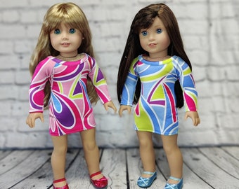 Totally Hair Dress Pink or Blue for American Girl and 18"dolls.