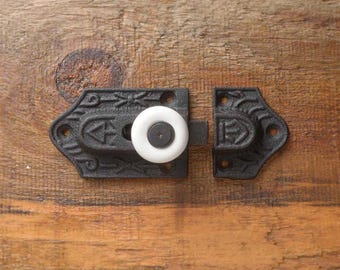 Cast Iron Cabinet latch CE8
