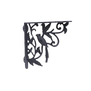 Bird Shelf Bracket, Metal shelf bracket, Cardinal Shelf Bracket DG1