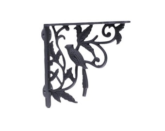 Bird Shelf Bracket, Metal shelf bracket, Cardinal Shelf Bracket DG1
