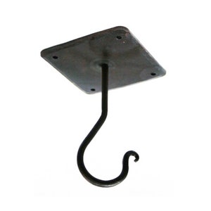 Forged ceiling hook