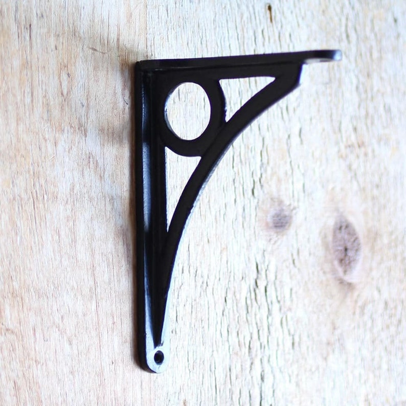 Industrial Circle Style 5 X 4 Inch Bracket - Etsy