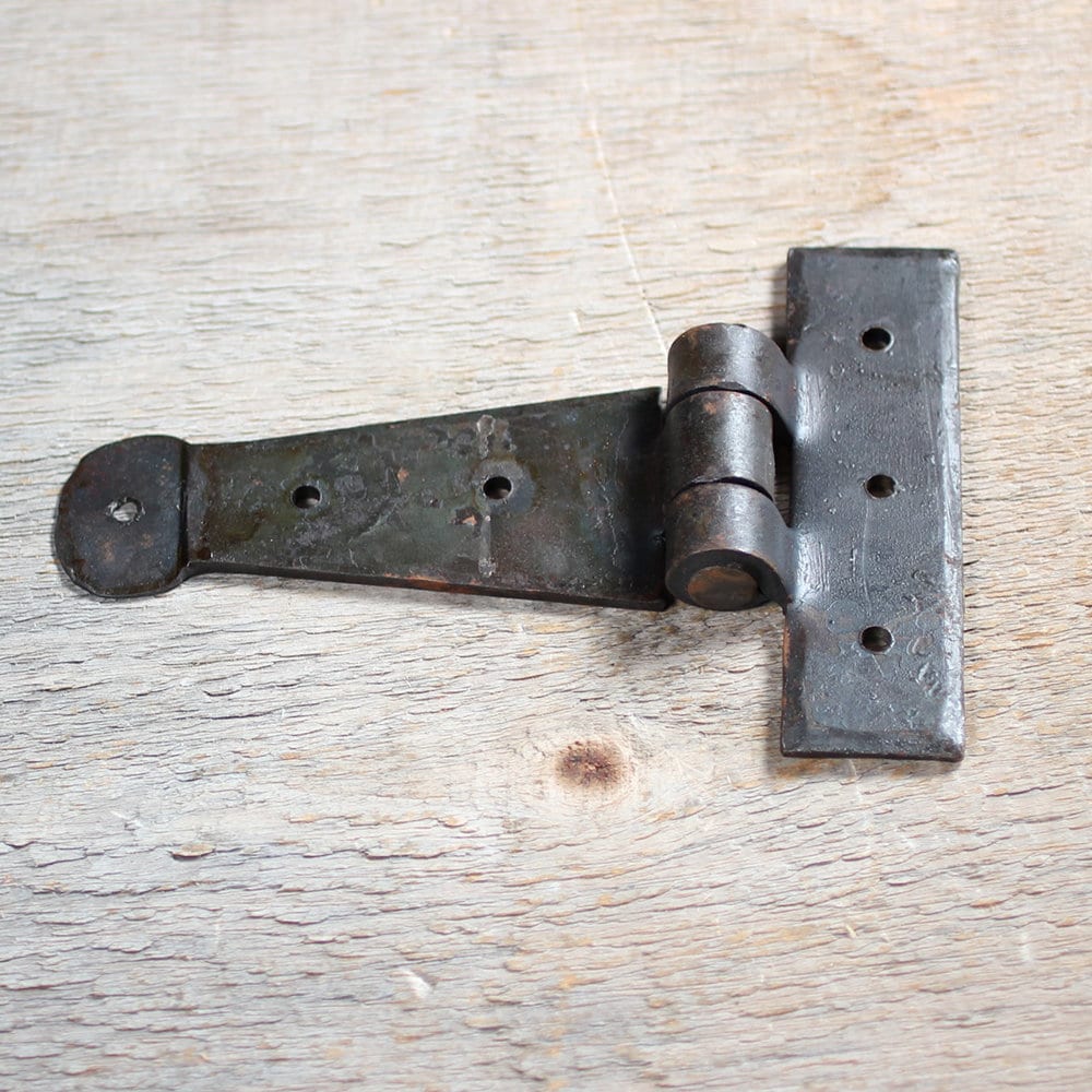T Shaped Hinge Wrought Iron Hinge Blacksmith Hinge Etsy