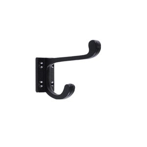 Cast Iron Coat Hook Square Pattern