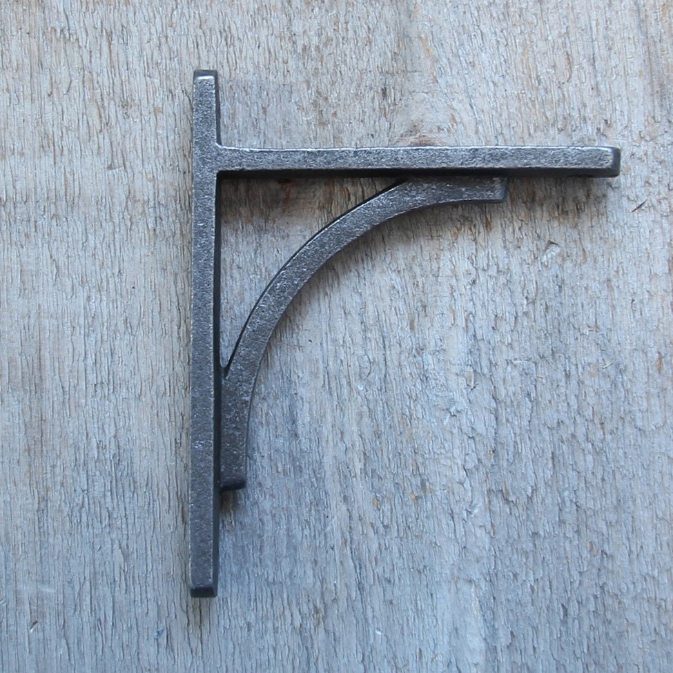 Plain Cast Iron Shelf Bracket Cast Iron Bracket 6 X 5 Metal Etsy Canada
